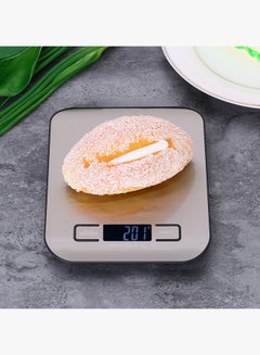 Everrich Electric Kitchen Scale Black/Silver 5kg  - Image 5