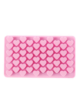 55 Hole Heart Shape Ice Mould Pink 55grams - v1534928848/N16565696A_1