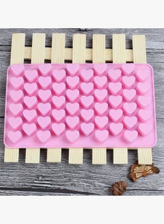 Everrich 55 Hole Heart Shape Ice Mould Pink 55grams  - Image 5
