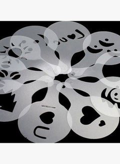 Everrich 16-Piece Coffee Printing Stencil White 33grams  - Image 5