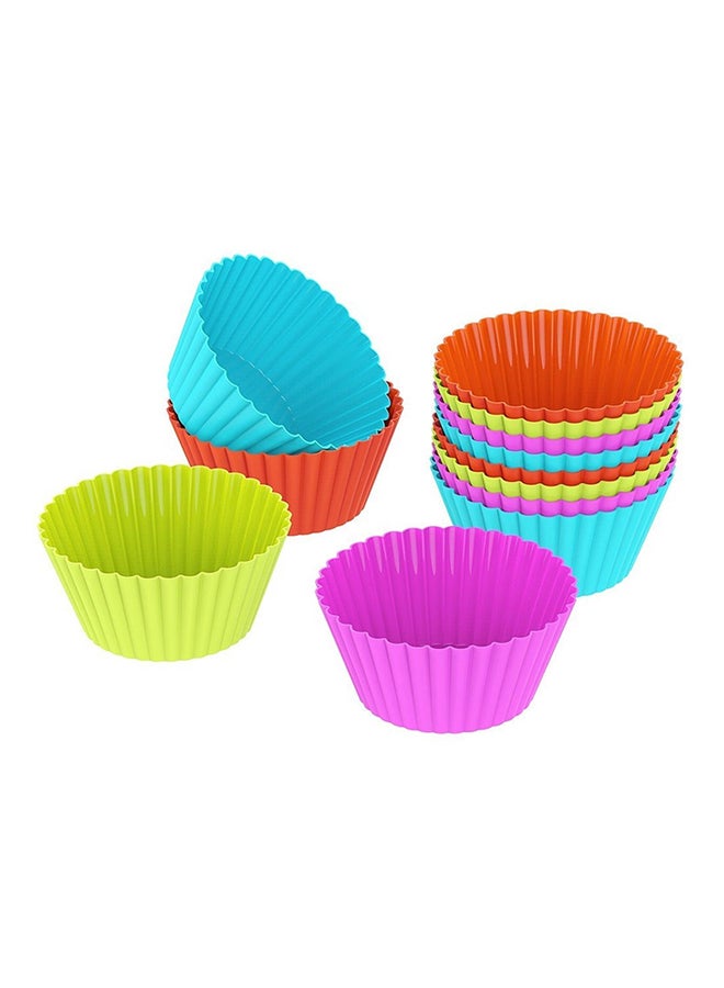 إيفريتش 100 ورقة تزيين قوالب خبز المافن متعدد الألوان 40جرام - Image 1