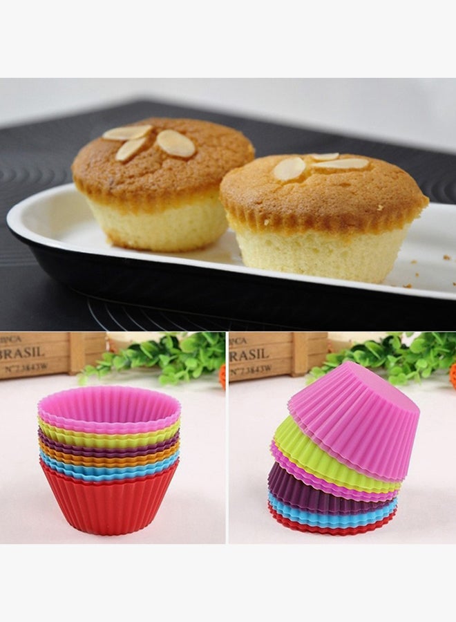 إيفريتش 100 ورقة تزيين قوالب خبز المافن متعدد الألوان 40جرام - Image 2