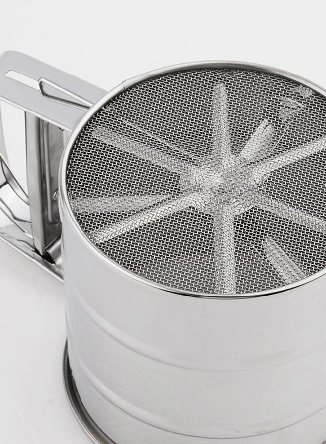 Generic - Stainless Steel Flour Sifter Silver 250grams - Image 1