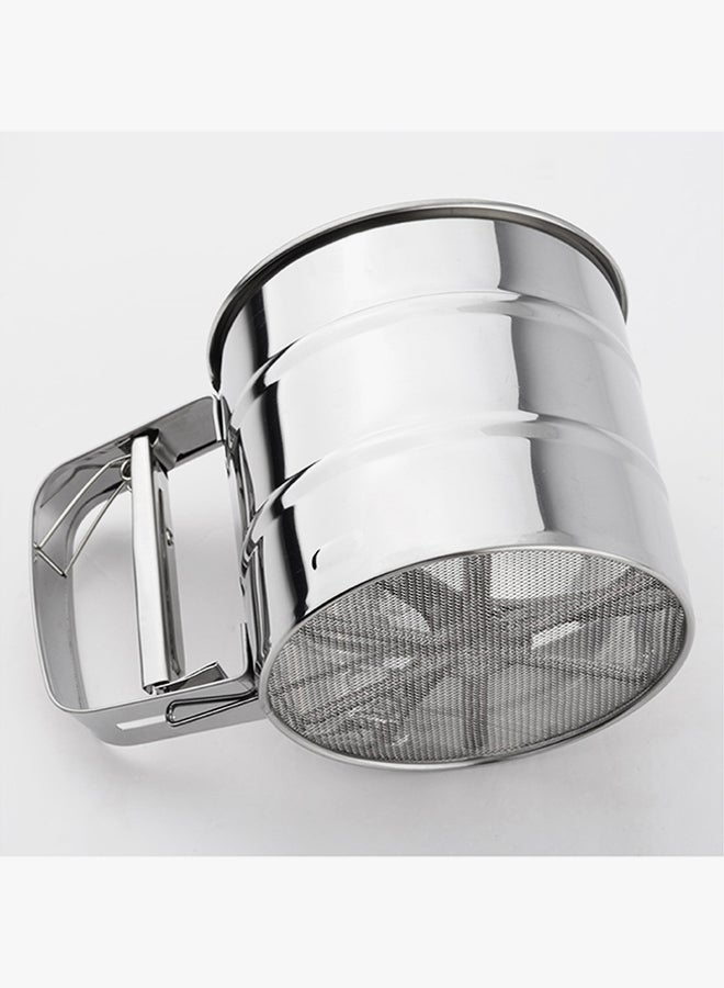Generic - Stainless Steel Flour Sifter Silver 250grams - Image 1