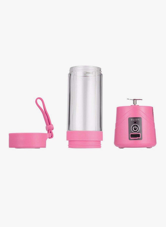 Generic - Electric  Blender And Portable Juicer Cup TYW-11 Pink/Clear - Image 1