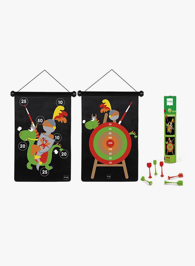Scratch Magnetic Knights Dart Game  - Image 2