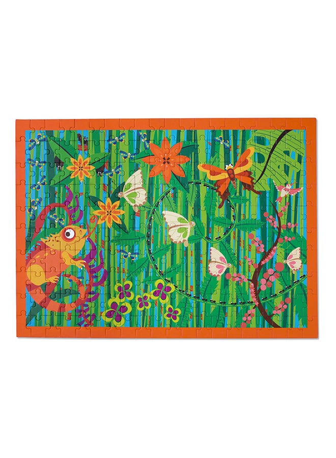 Scratch 200-Piece Crazy Jungle Jigsaw Puzzle  - Image 1
