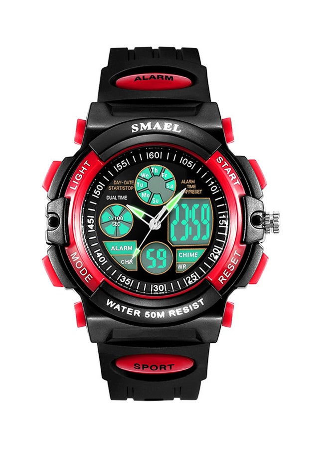 unisex Water Resistant Rubber Analog+Digital Watch 0508