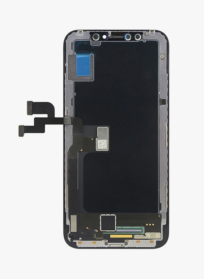 Generic - LCD Screen Digitizer Assembly For Apple iPhone X / iPhone Xs Black Black - Image 1