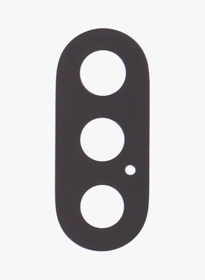 Generic - Back Camera Lens For Apple iPhone X Black - Image 1