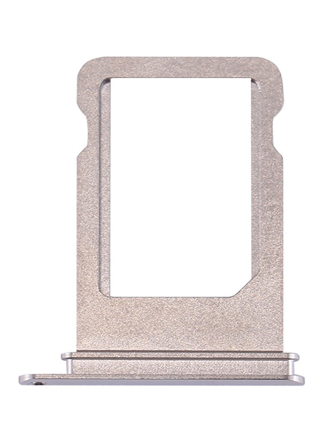 Card Tray For Apple iPhone X Silver  - Image 1