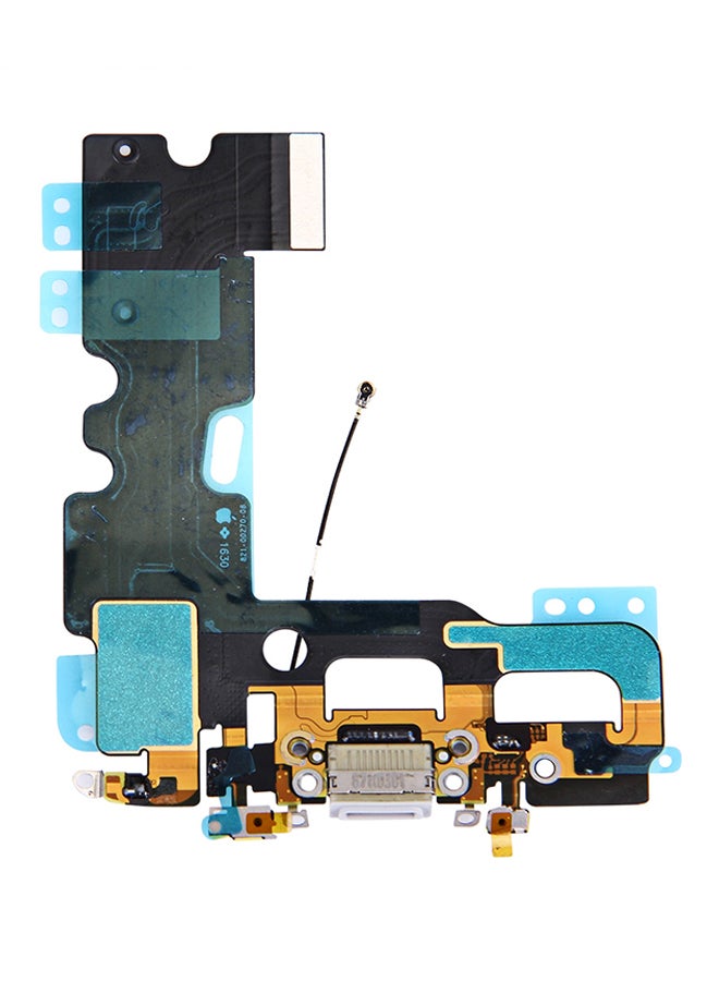 Charging Port With Audio Flex Cable For Apple iPhone 7 Black/Blue/Gold - Image 1