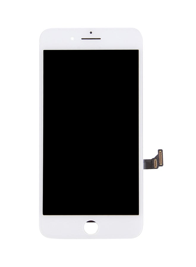 Generic - AUO LCD Screen With Digitizer Full Assembly For Apple iPhone 7 Plus White/Clear - Image 1