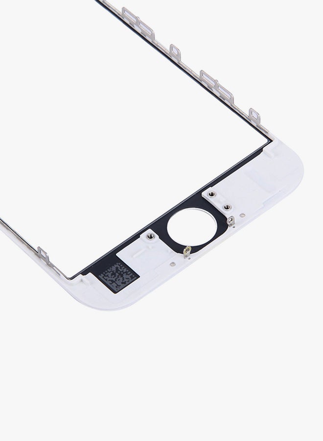 Front Screen Outer Glass Lens With OCA Optically Clear Adhesive For Apple iPhone 6s White  - Image 4
