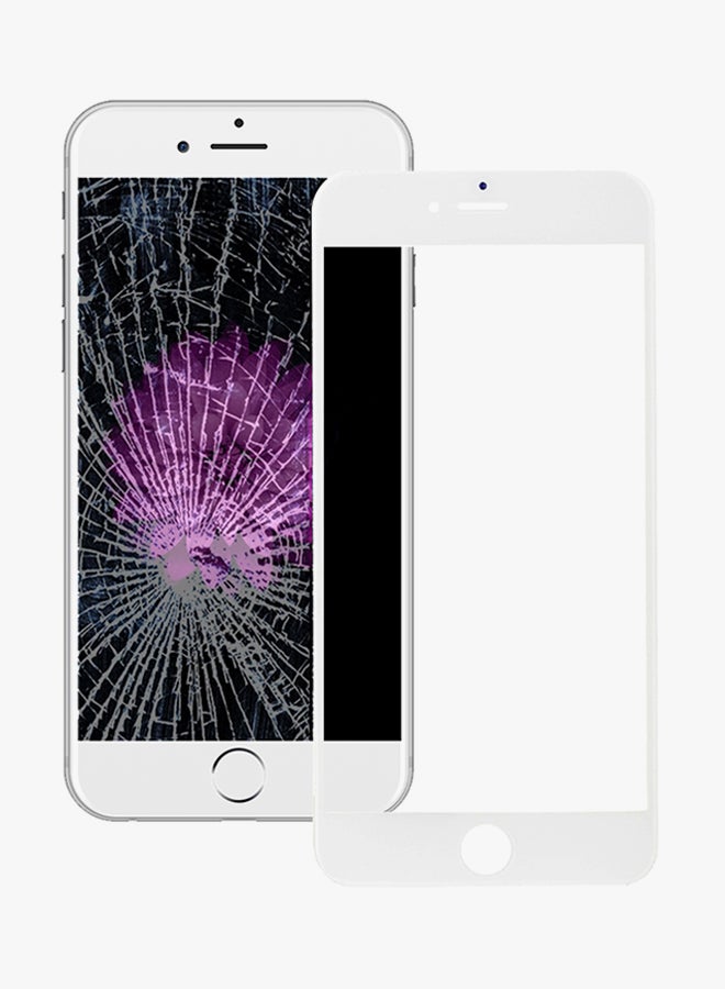 Front Screen Outer Glass Lens With OCA Optically Clear Adhesive For Apple iPhone 6s White  - Image 5