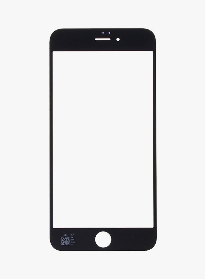 Front Screen Outer Glass Lens With OCA Optically Clear Adhesive For Apple iPhone 6s Black  - Image 2