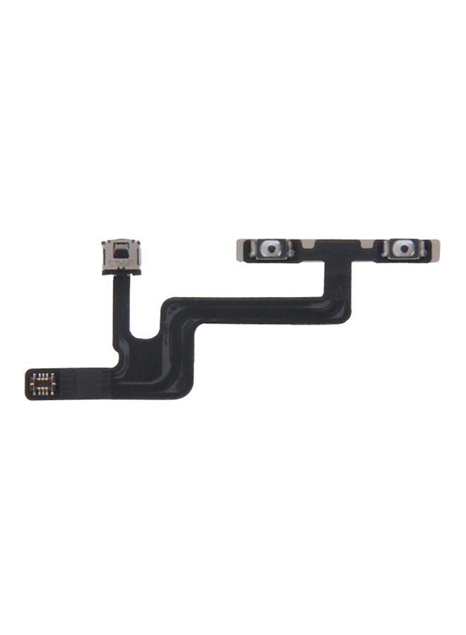 كابل مرن بزر مستوى الصوت لهاتف أبل آيفون 6s أسود - Image 1