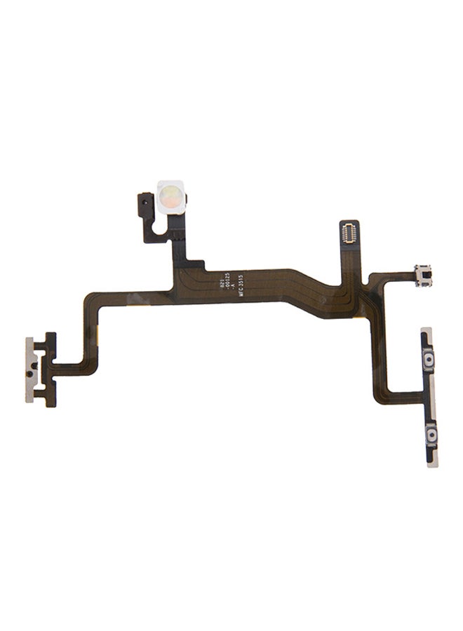 Power Button And Volume Button Flex Cable For Apple iPhone 6s Brown/Black - Image 1