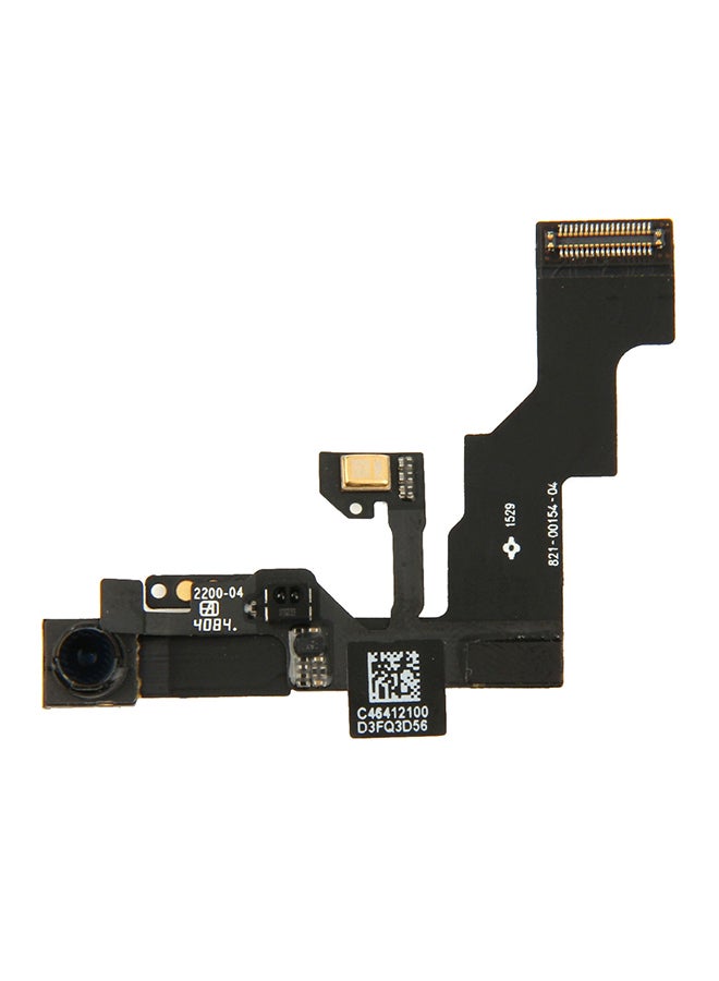 Front Facing Camera Module With Flex Cable For Apple iPhone 6s Plus Black - Image 1