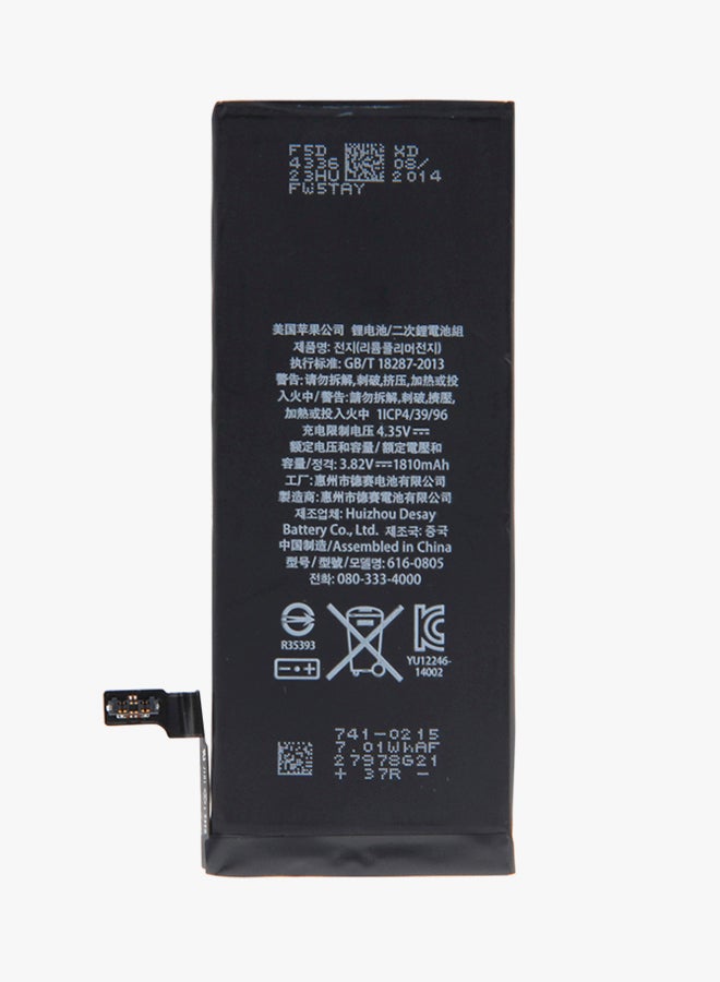 Generic - Li-ion Battery For Apple iPhone 6 Black - Image 1