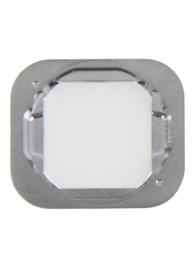 Home Button For Apple iPhone 6/6 Plus White/Silver - Image 1