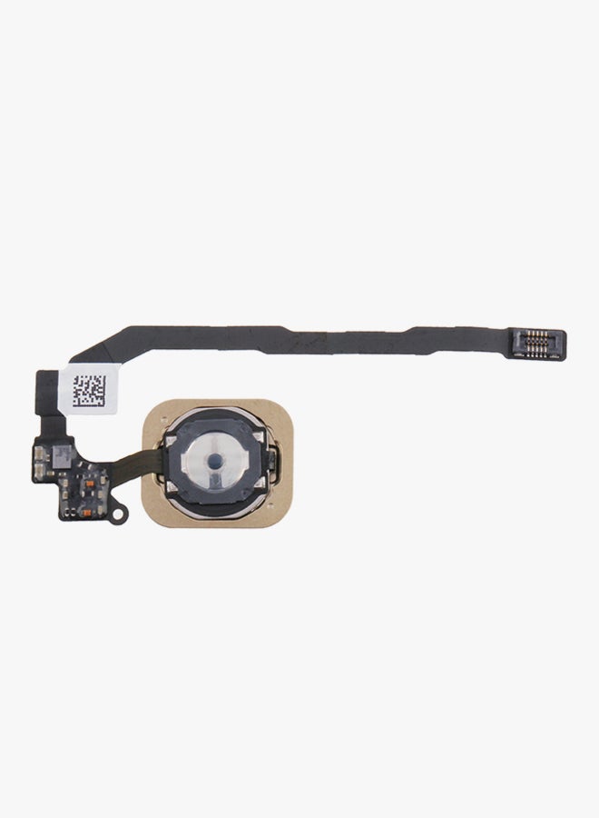 Home Key Button With PCB Membrane Flex Cable For Apple iPhone 5s Gold/Black - Image 2