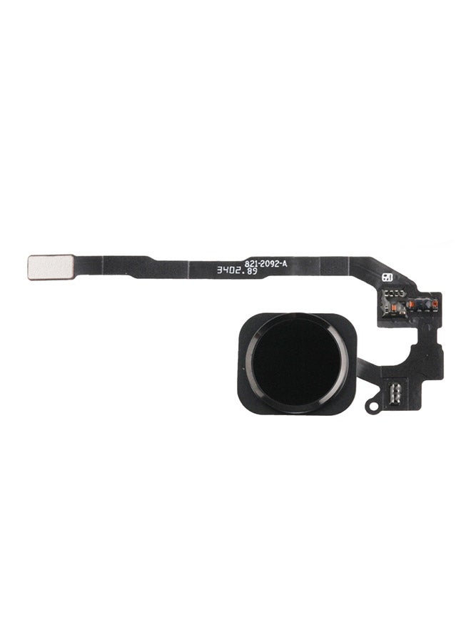 Home Key Button With PCB Membrane Flex Cable For Apple iPhone 5s Black - Image 1