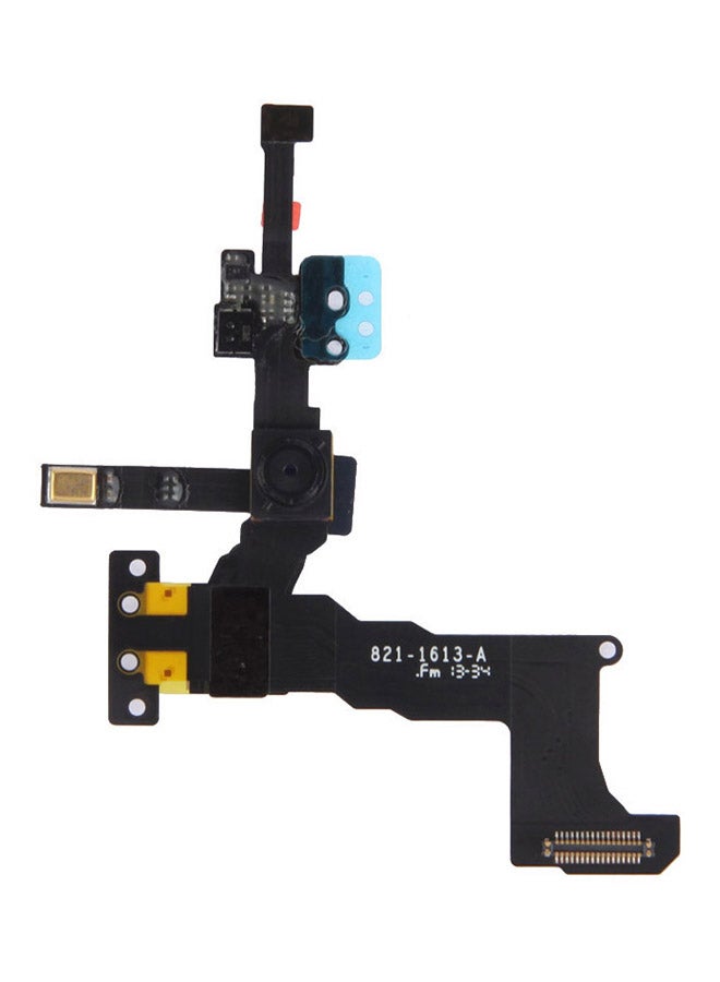 Front Camera and Sensor Flex Cable For Apple iPhone 5c Black - Image 1