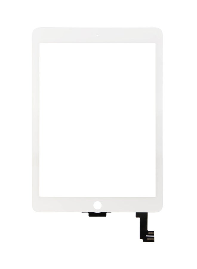 لوحة لمس لجهاز أبل أيباد أير 2/أيباد 6 أبيض - Image 1