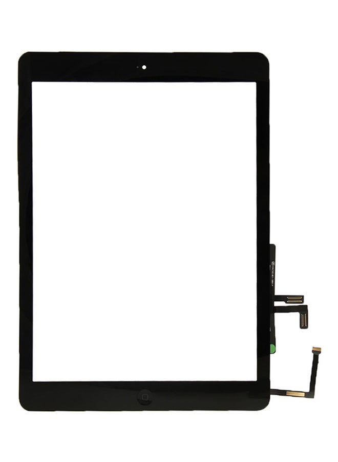 Touch Panel With Controller Button And Home Key Button For Apple iPad Air/iPad 5 Black  - Image 1