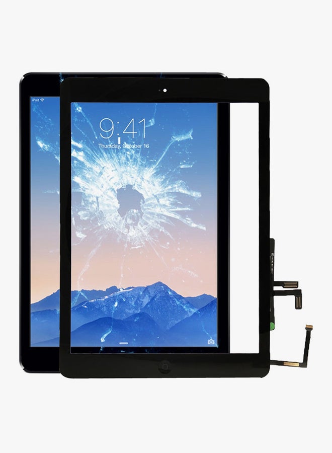 Touch Panel With Controller Button And Home Key Button For Apple iPad Air/iPad 5 Black  - Image 3