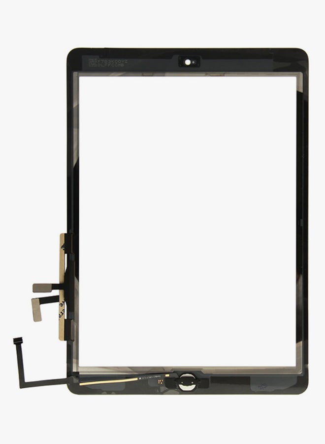 Touch Panel With Controller Button And Home Key Button For Apple iPad Air/iPad 5 White  - Image 2