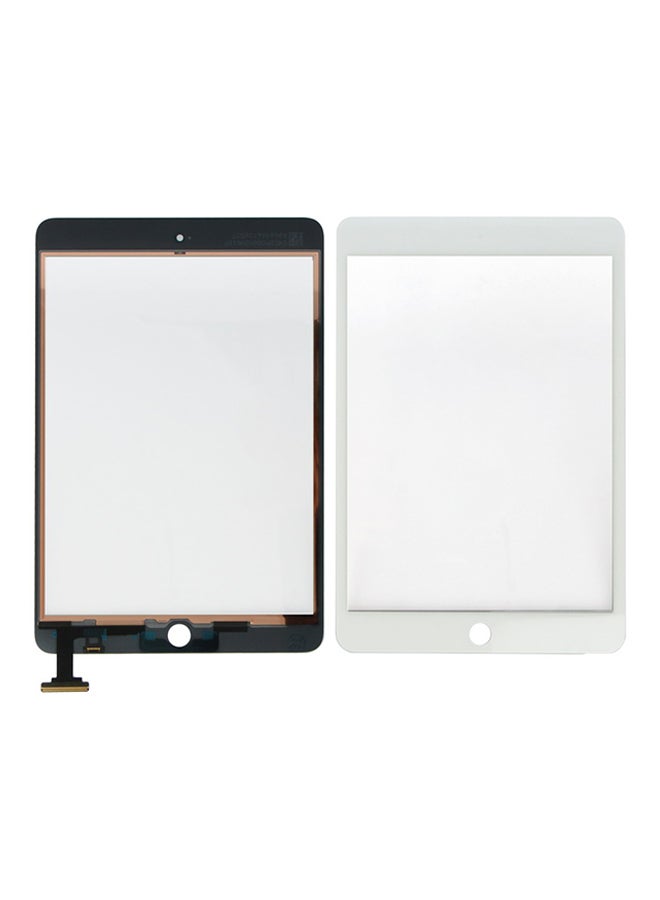 لوحة لمس لجهاز أبل آي باد ميني 2 ريتينا أبيض - Image 1