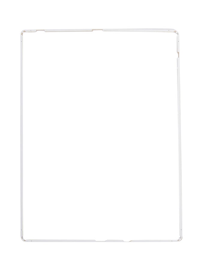 Generic - LCD Frame Front Housing Bezel Frame With Adhesive Sticker For Apple iPad 2 White - Image 1