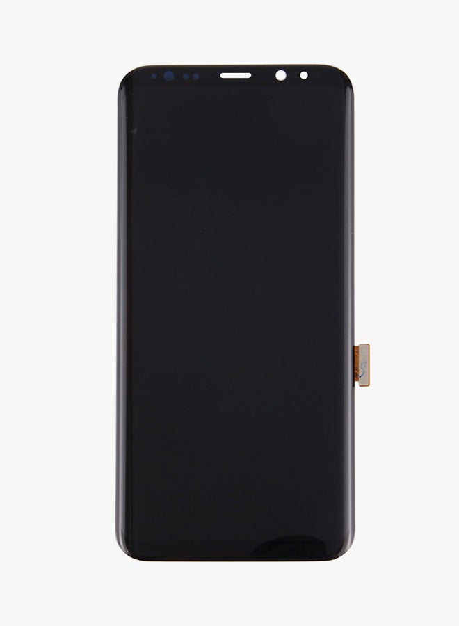 ماركة غير محددة - شاشة LCD مزودة بلوحة تعمل باللمس لهاتف سامسونج جالاكسي S8+/G955 أسود - Image 1
