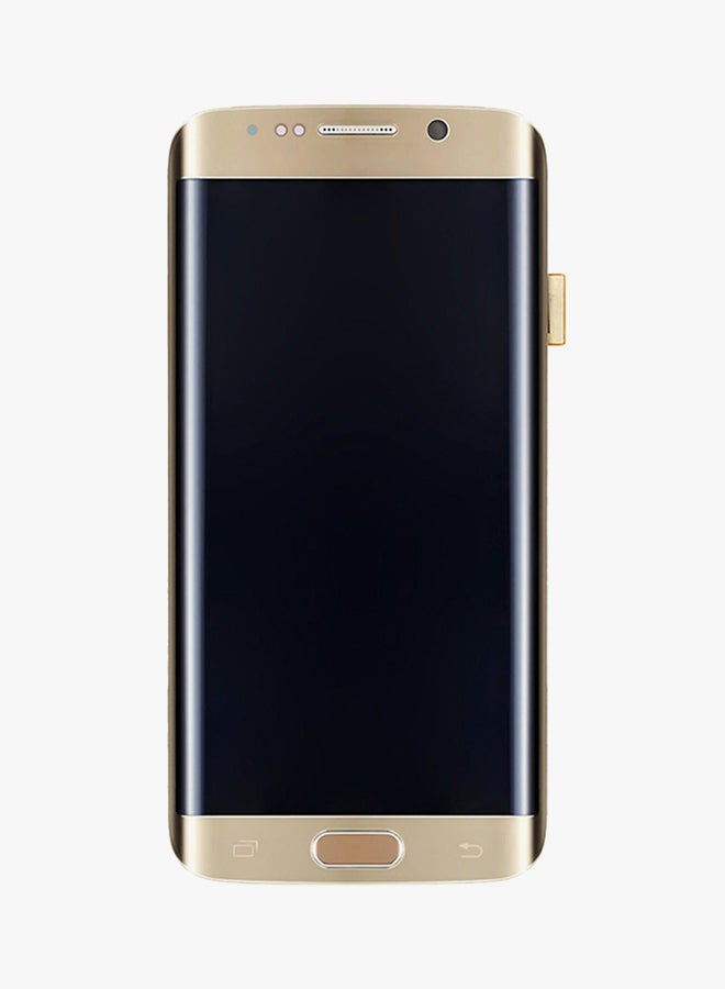 ماركة غير محددة - شاشة LCD مع لوحة لمس وإطار لهواتف سامسونج جالاكسي S6 إيدج بلس/G928F ذهبي - Image 1