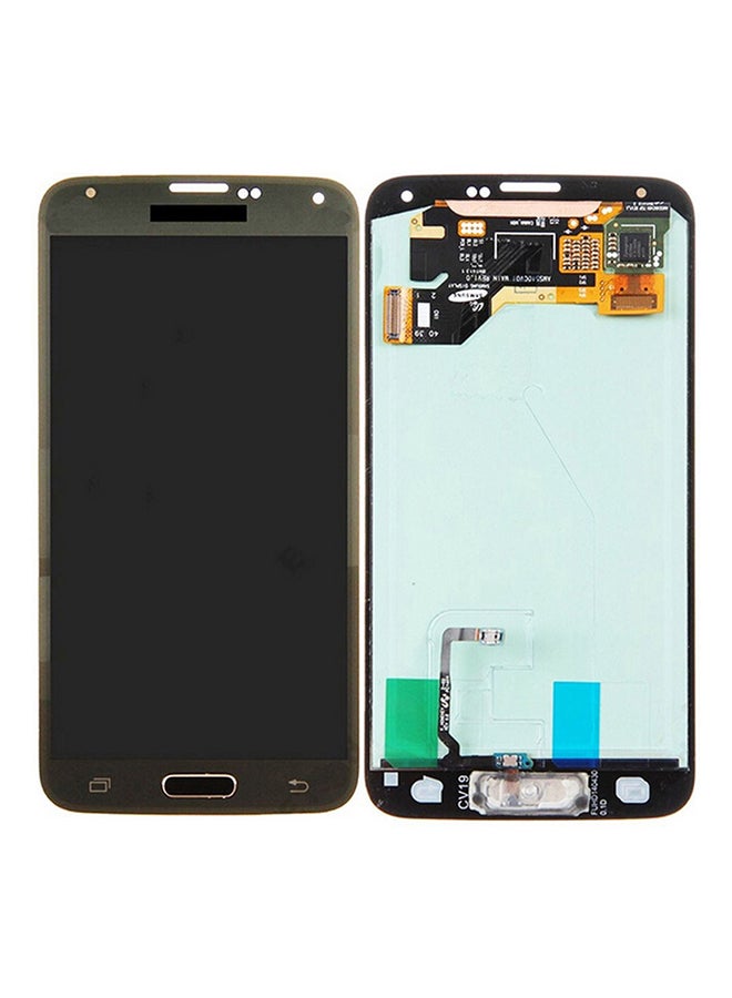 Generic - LCD Screen With Digitizer Full Assembly For Samsung Galaxy S5 Gold - Image 1