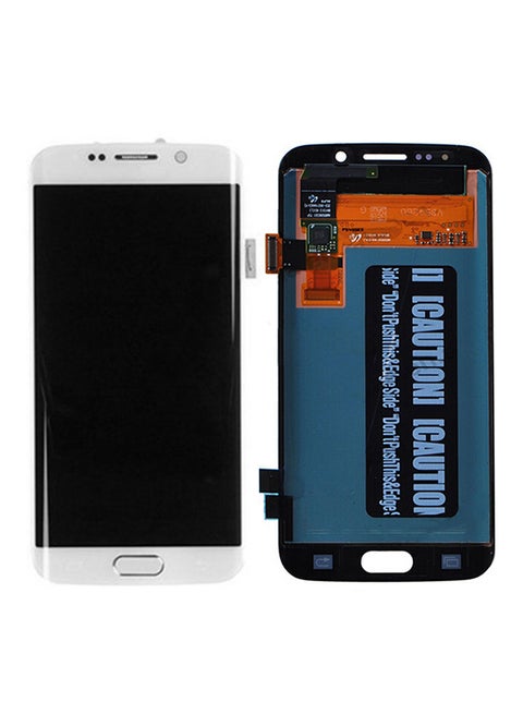 LCD Screen With Touch Panel For Samsung Galaxy S6 Edge White