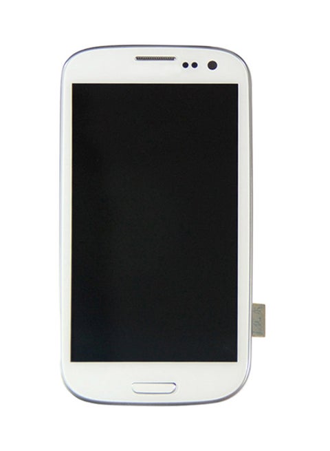 LCD Screen With Touch Panel And Frame For Samsung Galaxy S3 White