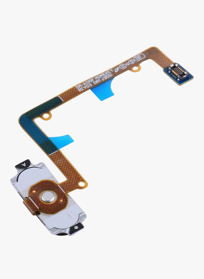 Home Button Flex Cable With Fingerprint Identification For Samsung Galaxy A5/A510 Black - Image 4