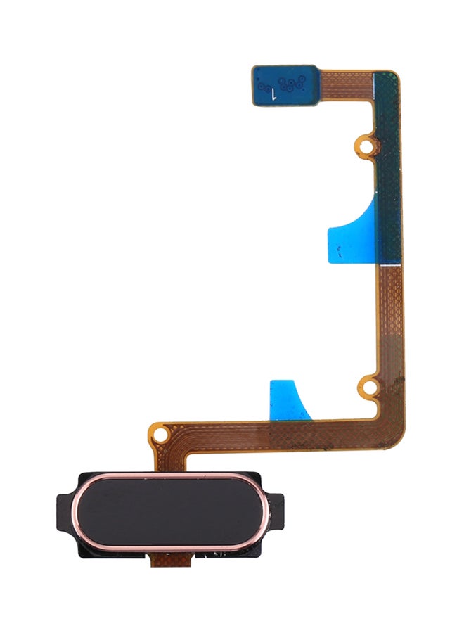 Home Button Flex Cable With Fingerprint Identification For Samsung Galaxy A5/A510 Black - Image 1