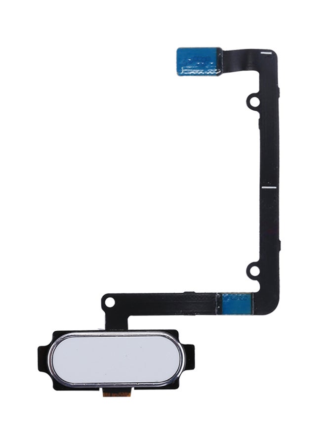 Home Button Flex Cable With Fingerprint Identification For Samsung Galaxy A5/A510 White - Image 1
