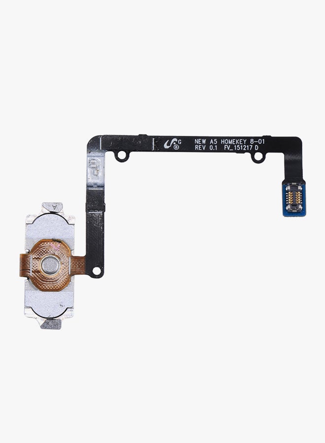 Home Button Flex Cable With Fingerprint Identification For Samsung Galaxy A5/A510 White - Image 2