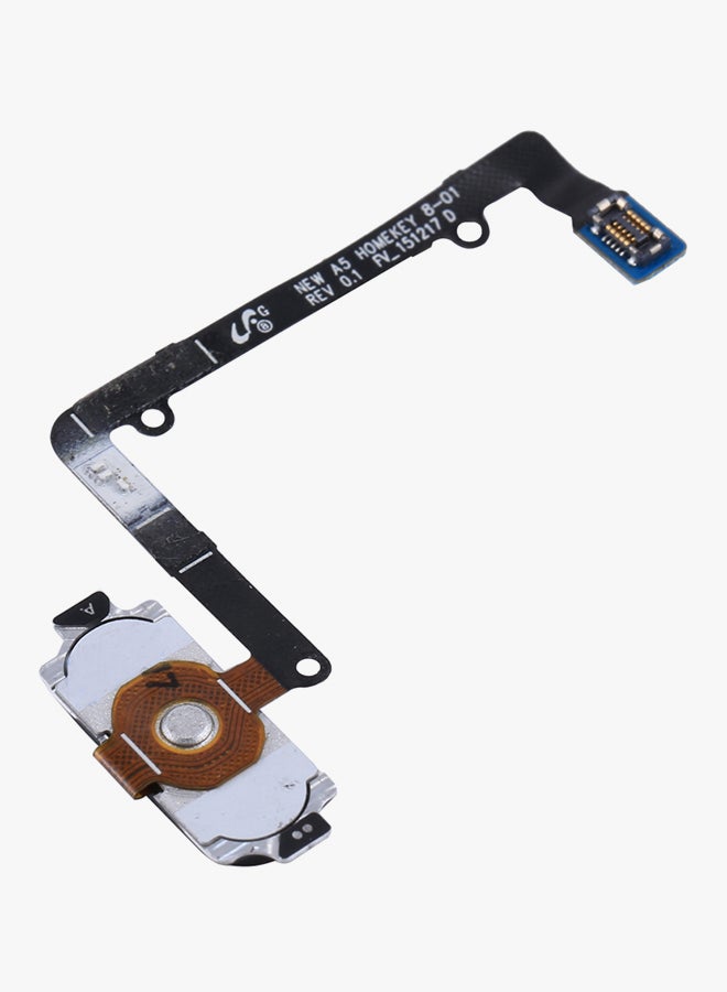 Home Button Flex Cable With Fingerprint Identification For Samsung Galaxy A5/A510 White - Image 4