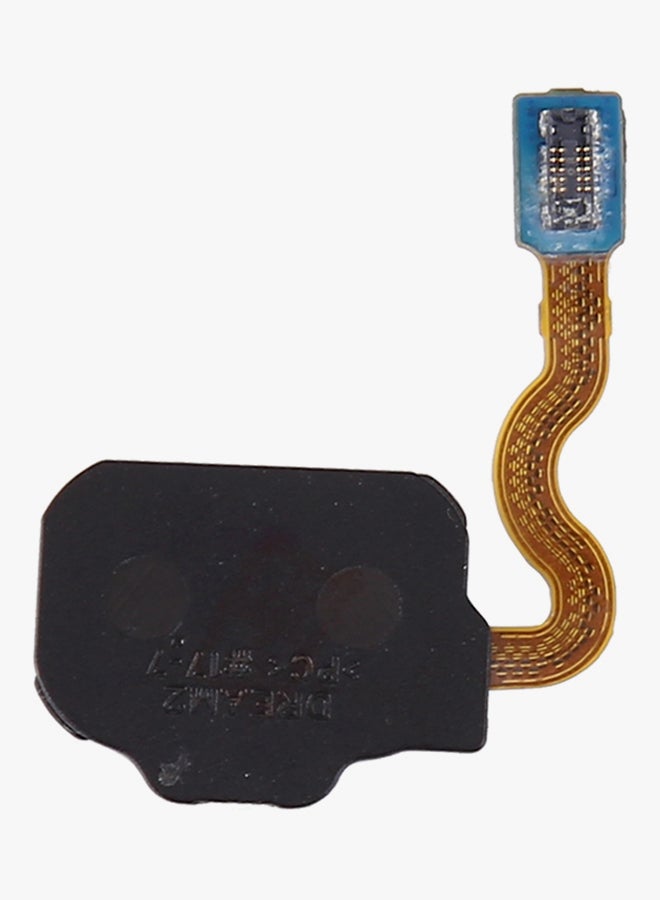 Home Button Flex Cable With Fingerprint Identification For Samsung Galaxy S8 Black - Image 2