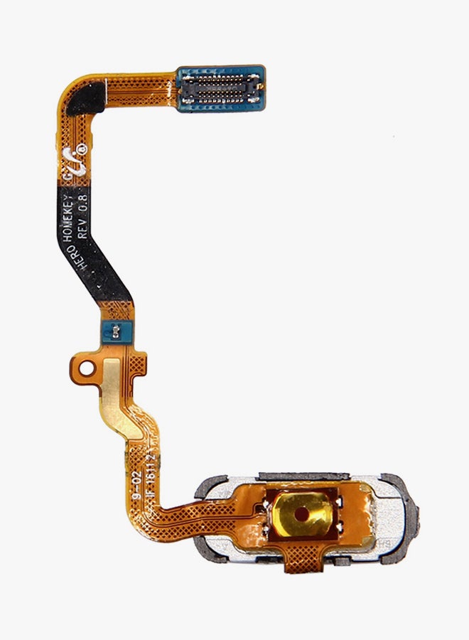 Home Button Flex Cable For Samsung Galaxy S7/G930 Silver - Image 2