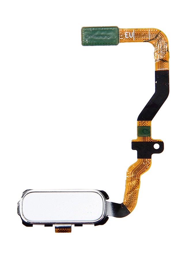 Home Button Flex Cable For Samsung Galaxy S7/G930 White - Image 1