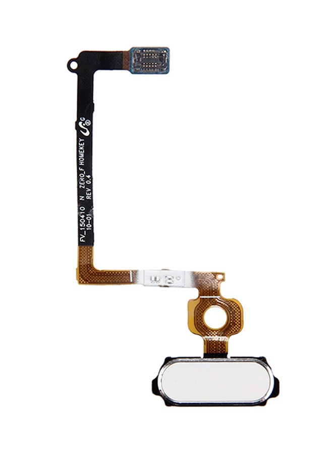 Home Button For Samsung Galaxy S6/G920F White - Image 1