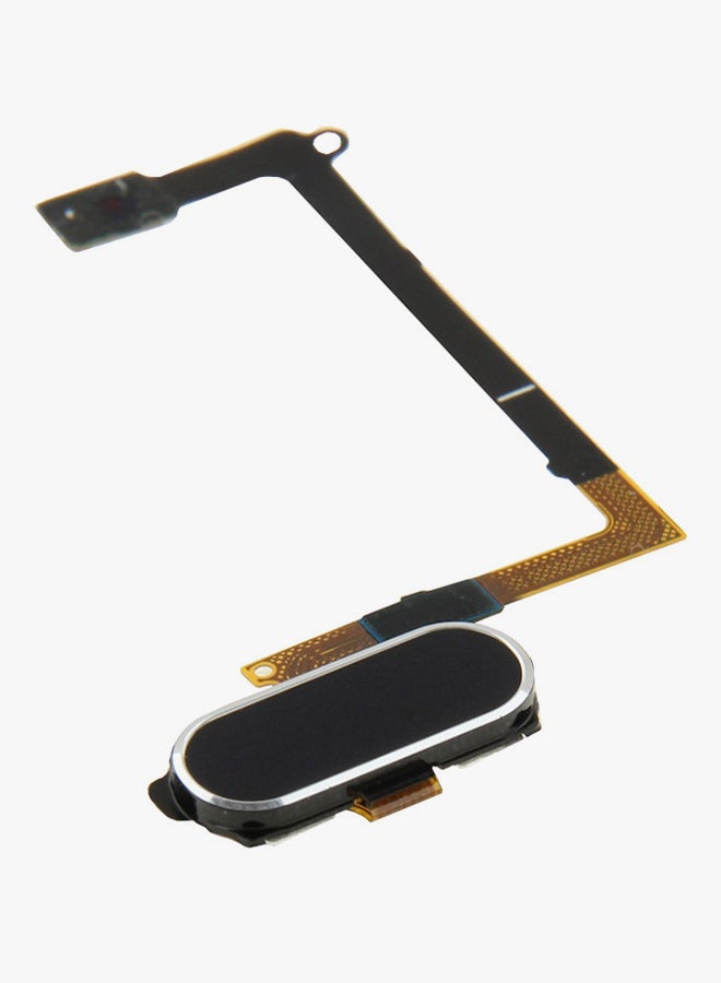 Home Button Flex Cable With Fingerprint Identification Replacement For Samsung Galaxy S6/G920F Black - Image 3