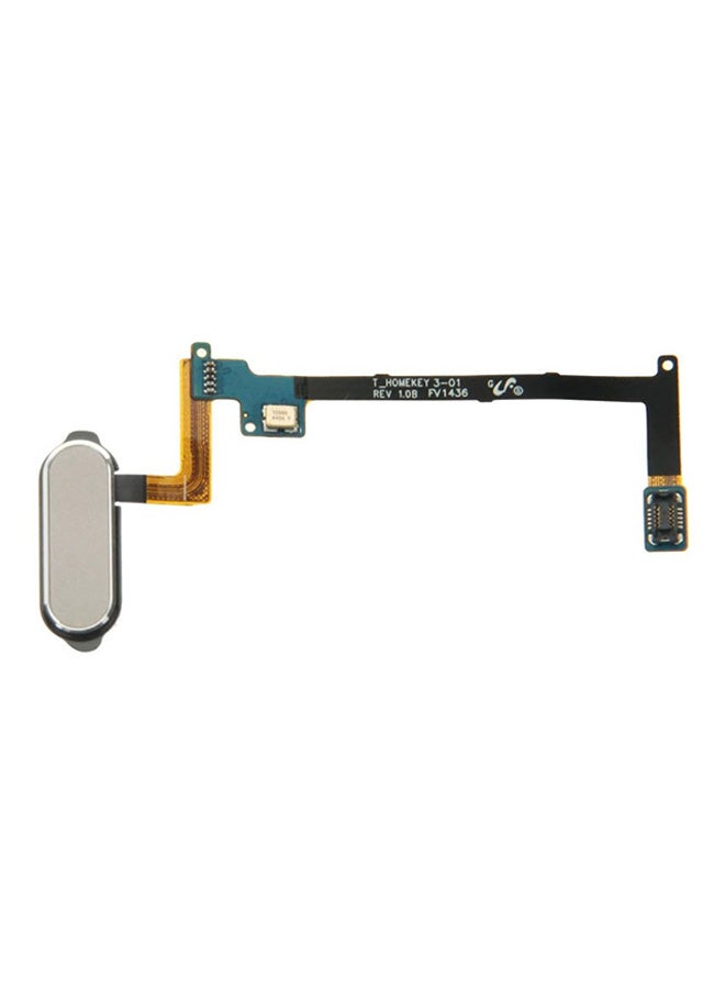 Home Button Flex Cable With Fingerprint Identification Function For Samsung Galaxy Note 4/N910 Grey - Image 1